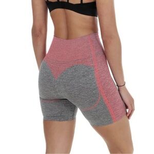 Gymshark Hyper Amplify Shorts Charcoal/Coral